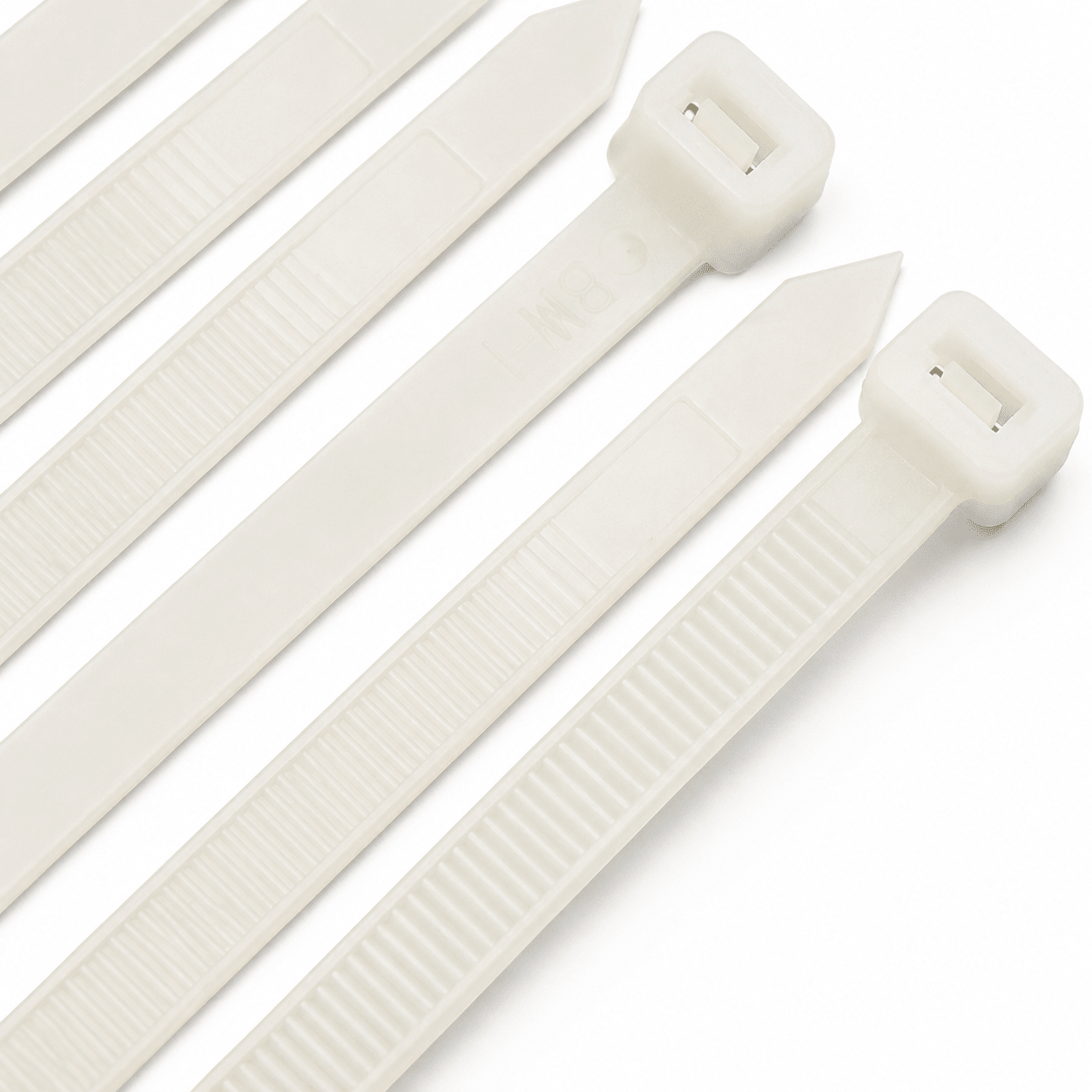 Kabelbinder 300 x 3,6 mm · naturel (100 stuks) - Kabelbinders - 3BUTE